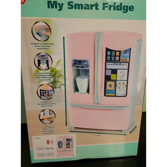 PlayGo My Smart Fridge Double Door Learning & Educational Kid  Refrigerator Toy - Picture 9 of 12